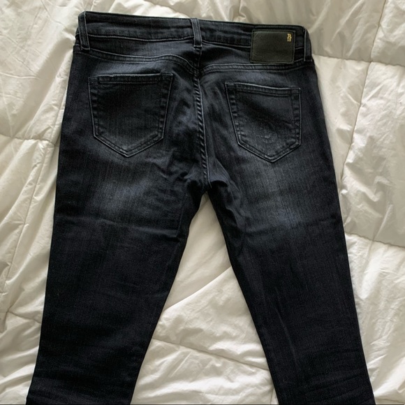 R13 black washed woman jeans - Picture 4 of 4